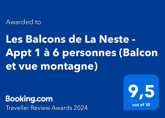 Appartement Les Balcons De La Neste - Appt 1 à 6 Personnes *